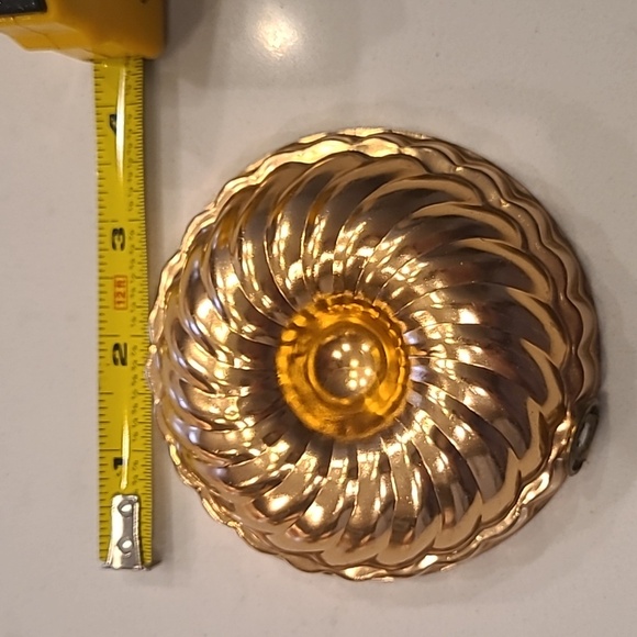 Vintage Mini Copper Jelly Mold Decor - Picture 7 of 9